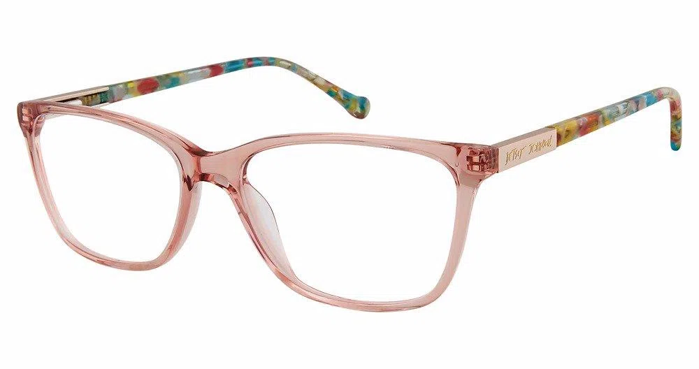 Betsey-Johnson BET-CRYSTAL-CLEAR Eyeglasses - view 2